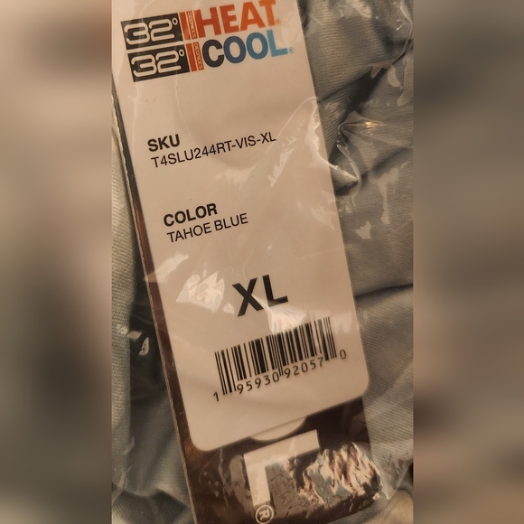 32 Degrees Tahoe Blue Cool Flowy Mini Bra Dress Adj Straps Stretchy NWT Sz XL - Picture 10 of 12